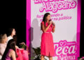 Coordenadora do PSD Pernambuco marca presença em encontro feminino em Maceió.