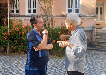 Ricardo Antunes e José Mário Austregésilo discutem projetos para a nova AIP