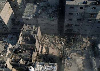 A Faixa de Gaza é alvo de constante bombardeios após ofensiva do Hamas em território Israelense.