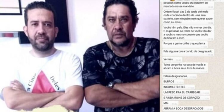 Gravações e prints revelam ataques de fúria e desabafos do parlamentar