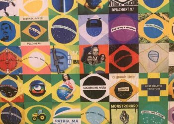 Trabalho da artista Marilia Scarabello faz parte da exposição "O Grito", na Caixa Cultural, em Brasília