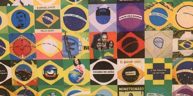 Trabalho da artista Marilia Scarabello faz parte da exposição "O Grito", na Caixa Cultural, em Brasília