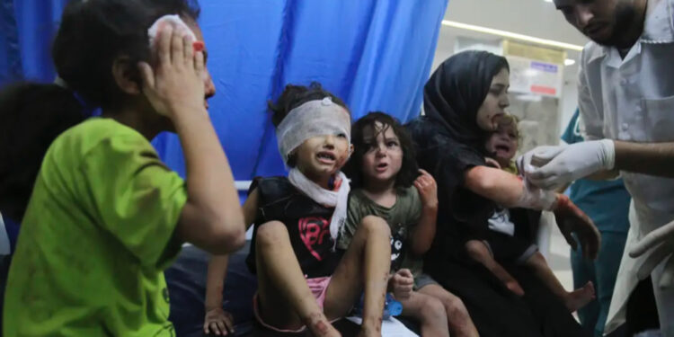 A maioria das crianças têm idade inferior à três anos