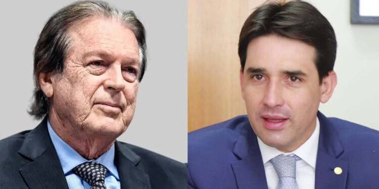 O deputado Luciano Bivar e o ministro Silvio Costa Filho