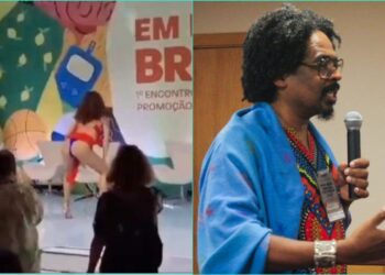 Após dança erótica, o diretor de Prevenção e Promoção da Saúde, Andrey Roosewelt Chagas Lemos foi exonerado.