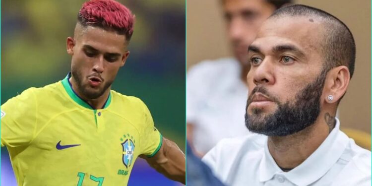 Estreante no empate com a Venezuela, jogador do Girona afirma que compatriota, preso sob a acusação de estupro, é referência na posição.