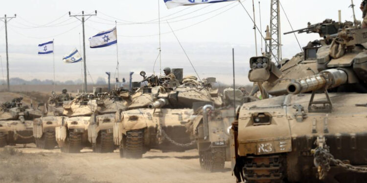 Israel declarou guerra contra o Hamas.