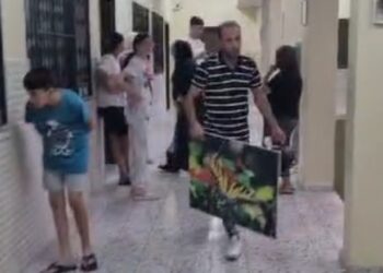 Parte dos brasileiros em Gaza será abrigada em escola — Foto: Reprodução