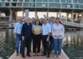 Luciano Bivar e a governadora Raquel Lyra no Complexo Porto Novo Recife