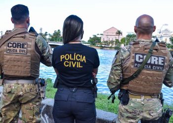 Agentes da Polícia Civil em Pernambuco