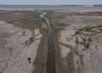 Rio Negro, em Manaus, atinge nível mais baixo da história.