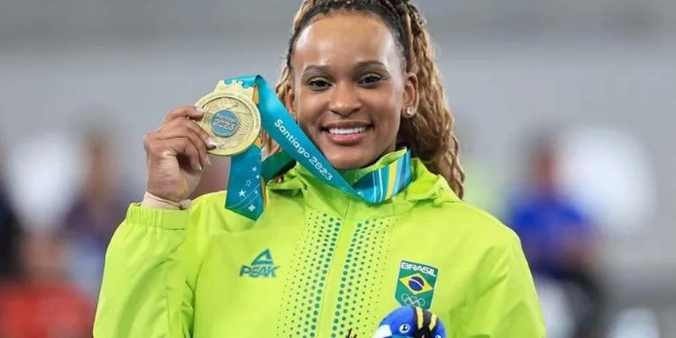 Rebeca Andrade conquista medalha de ouro