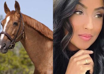 Lídia Pires Ferreira treinava para uma competição de hipismo quando sofreu o acidente na manhã deste domingo (1º)