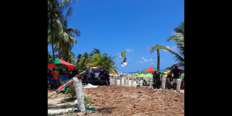 Um turista foi assassinado na frente da barraca de Neto em Porto de Galinhas