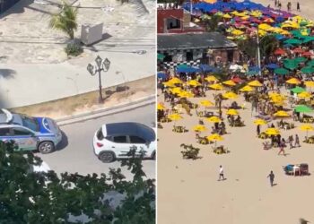 Polícia Civil foi ao local do tumulto