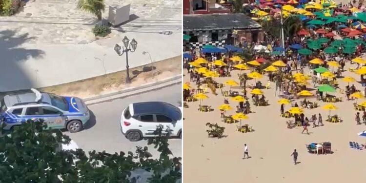 Polícia Civil foi ao local do tumulto