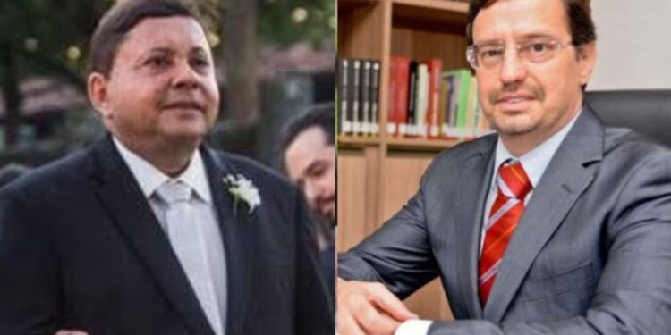 Os honorários do criminalista Eduardo Trindade (dir.) estão na casa dos R$ 3 milhões