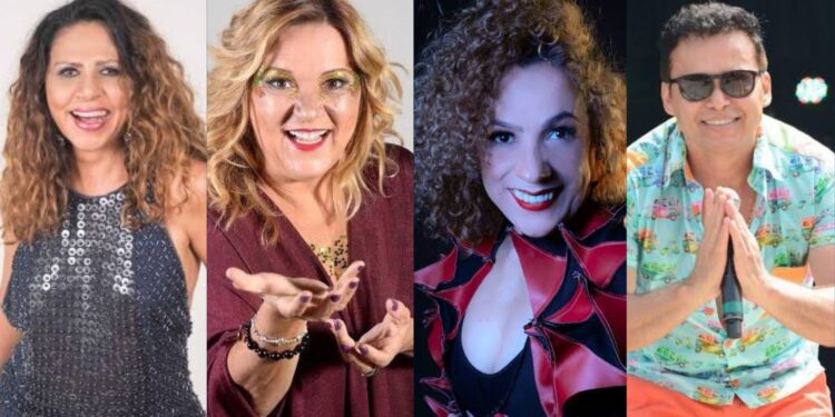 Cristina Amaral, Nena Queiroga, Kelly Rosa e Almir Rouche estão entre as atrações