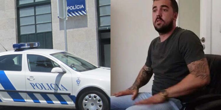 Fábio Lemos foi preso pela Polícia de Segurança Pública (PSP) de Portugal
