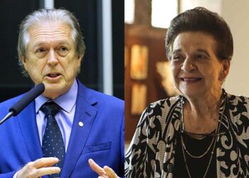Luciano Bivar e Dona Gracita Brennand