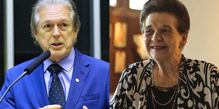 Luciano Bivar e Dona Gracita Brennand