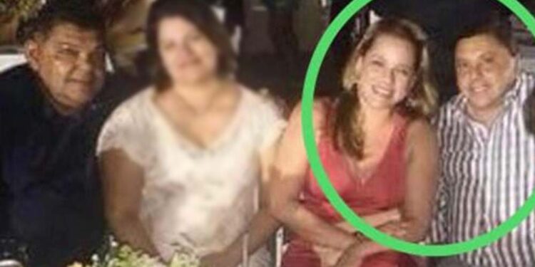 O irmão de Sebastião Figueirôa, (à esq), e Fabiana Rabin e Sebastião Figueirôa (no detalhe).