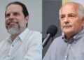 Bruno Rodrigues (esq) não deu espaço para grupo de Zé Neves (dir) e consenso não saiu.