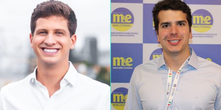 O anúncio foi feito pelo secretário de Turismo, Antônio Coellho (esq), com chancela do Prefeito João Campos (dir), do PSB.