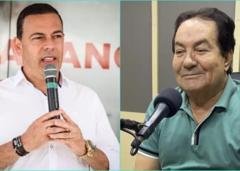 Sivaldo Albino (PSB) e Izaias Regis (PSDB)