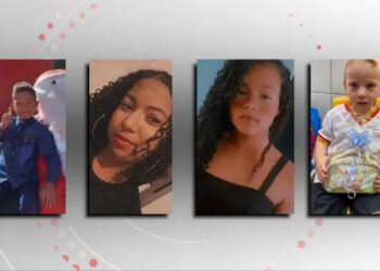 As duas crianças tinham 4 e 10 anos e as adolescentes 13 e 15. Foto: Arte/Thiago Henrique