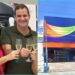 Ao lado da atual mulher, empresário é dono de loja de construção