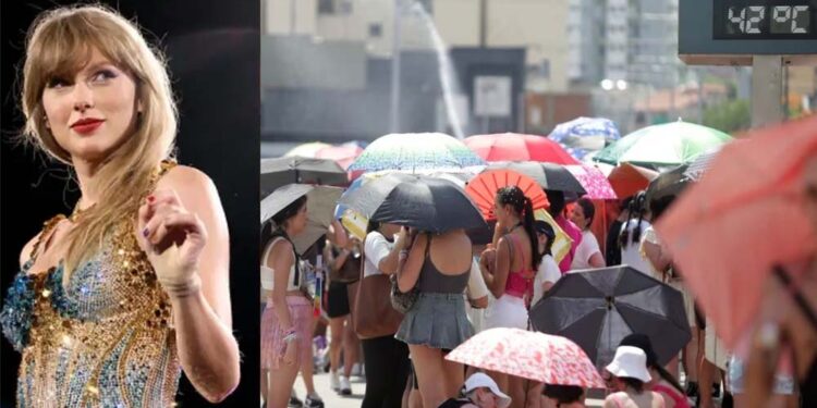 Público enfrentou horas na fila e calor de 42ºC antes de adiamento