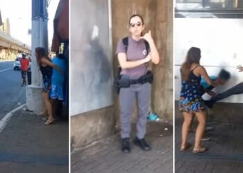 Legenda: A policial deverá responder ao caso de forma criminal e disciplinar.