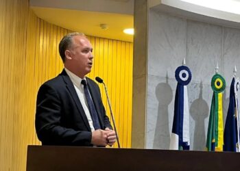 O titular da SDS, Alessandro Carvalho, durante audiência pública na Alepe