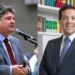 Sileno Guedes, do PSB (á esq) e Carlos Teves (TCE)