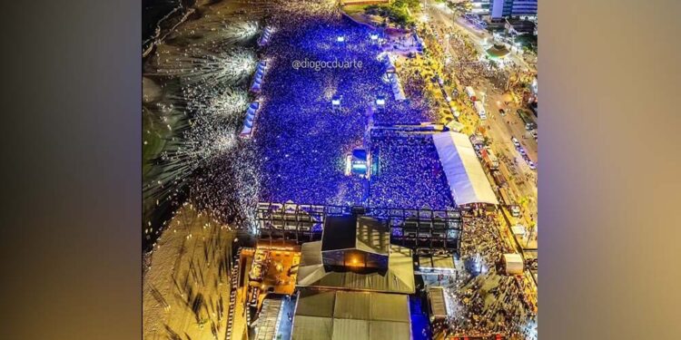 Réveillon do Recife, no Pina