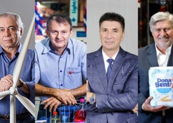 Mário Araripe, Ilson Mateus Rodrigues, Janguiê Diniz, e Amarílio proença de macêdo