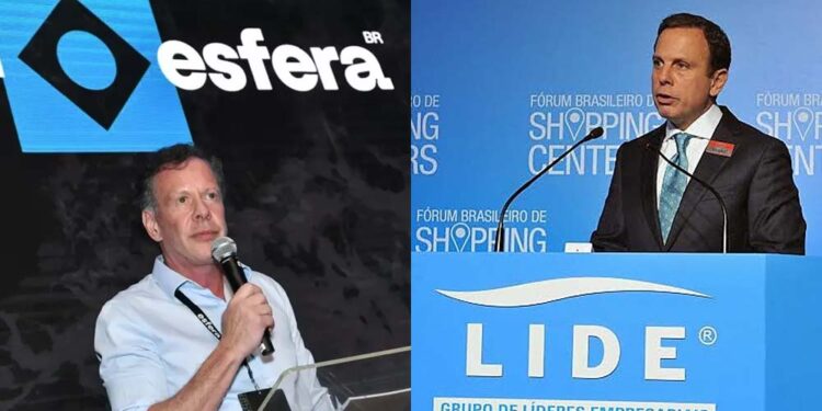 João Camargo (Esfera Brasil) e João Doria (Lide)