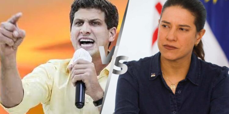 Prefeito João Campos (PSB) e a governadora Raquel Lyra (PSDB)