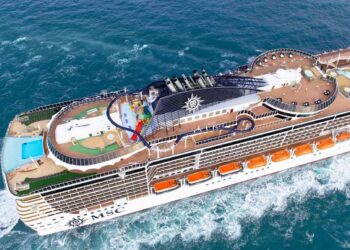 O MSC Precioza é a embarcação para o cruzeiro temático de Alexandre Pires.