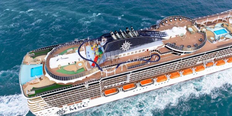 O MSC Precioza é a embarcação para o cruzeiro temático de Alexandre Pires.