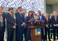 Deputados, senadores e empresários defendem derrubada do veto à desoneração.