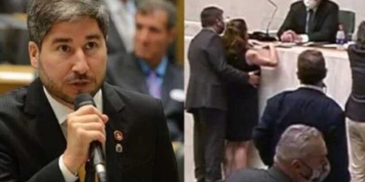 Ex-deputado Fernando Cury condenado por importunação sexua.