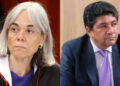 Presidente do STJ Maria Teresa e Ednaldo Rodrigues ex presidente da CBF