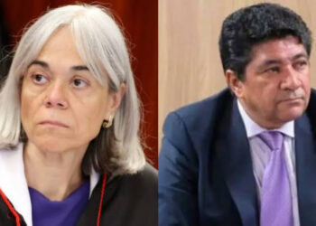 Presidente do STJ Maria Teresa e Ednaldo Rodrigues ex presidente da CBF