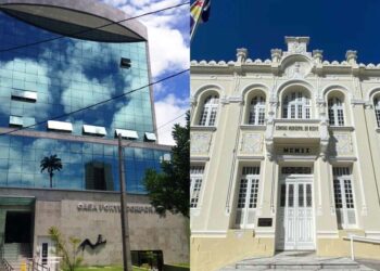 Empresa sediada no sediada no edifício Corporate Center (à esq.) foi contratada pela Câmara Municipal