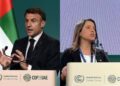 Fala de Emmanuel Macron, rende bate-papo, com a governadora Raquel Lyra (PSDB)