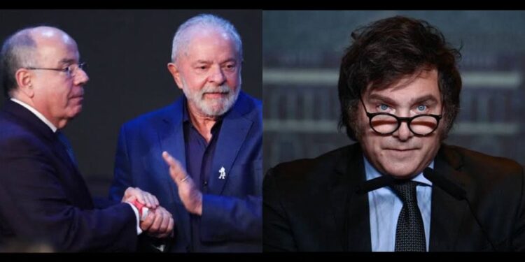 Lula escolheu o chanceler brasileiro, Mauro Vieira para ir na posse Javier Milei