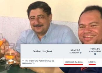 Joaquim Neto e José Fabio da Silva, funcionário fantasma do IPA