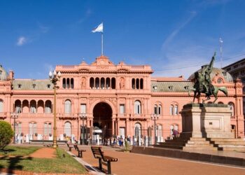 Casa Rosada é a sede da presidência da Argentina. Foto: Divulgação.